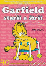 Davis J.- Garfield č.40 - Starší a širší