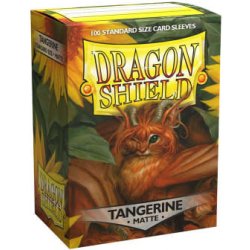 Dragon Shield obaly - Tangerine matte - mandarinka