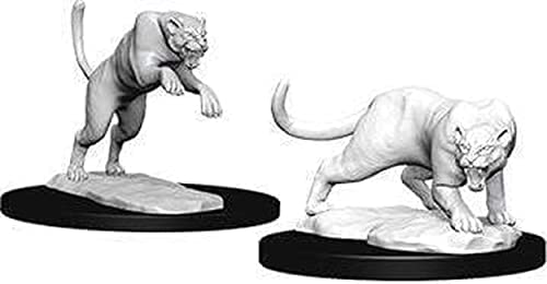 D&D Nolzur's Marvelous Miniatures - Panther and leopard