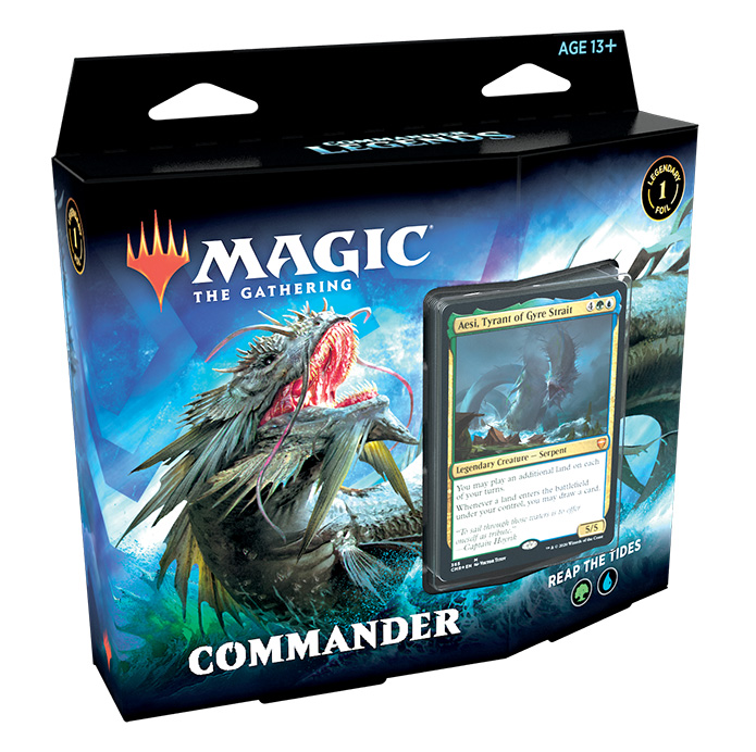 Magic tG - Commander Legends commander deck - Reap the Tides